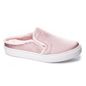 CHINESE LAUNDRY satin slip on sneaker